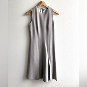 Givenchy Couture Gray Sleeveless Shift Dress